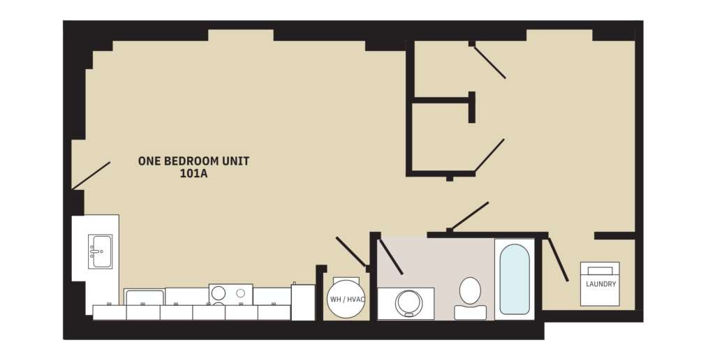 Market Olive Apartment MO 101 - A